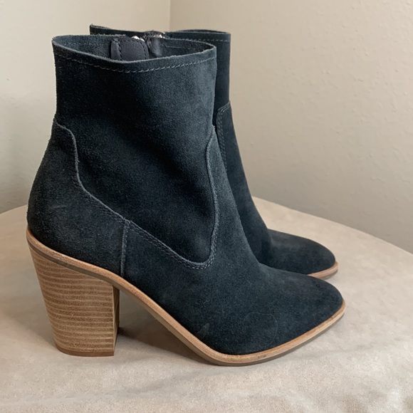 Treasure & Bond Suede Ankle Booties - Picture 4 of 9